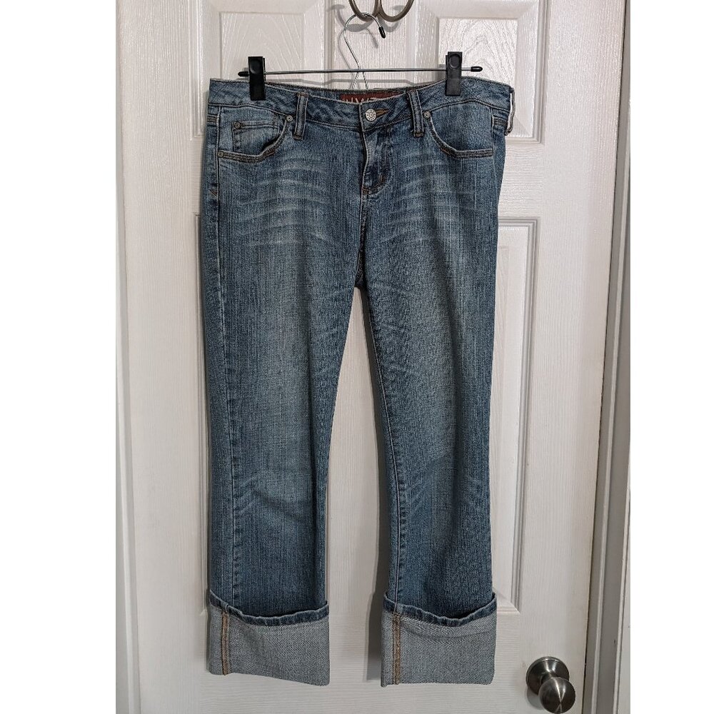 Cropped capri jeans